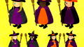 event halloween costume witch banner