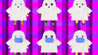 event halloween ghost costume