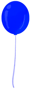 Party Decoration Blue Balloon