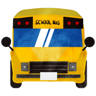 School Bus from Front