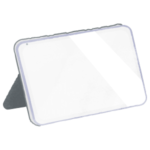 Single Tablet in Horizontal Mode diagonal View