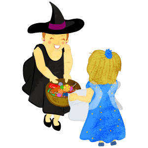Trick or Treating to Kids 2020