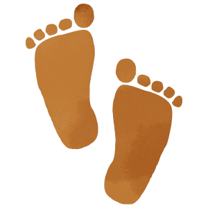 Brown Footprints
