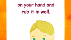 message disinfect your hands f02 268