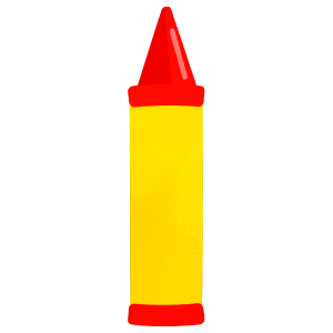 Stationary Red Crayon