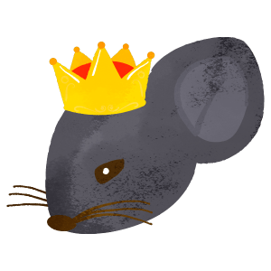 Ballet The Nutcracker Side View Of The Mouse King Head Only