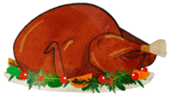 christmas roasted turkey 268