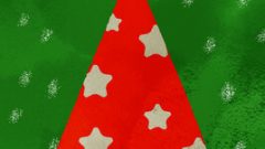 christmas tricorne hat 2 268