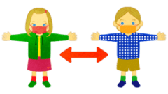 life boy and girl social distancing 268