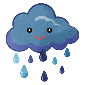 Characterish Rainy Cloud