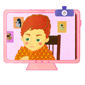 Boy Getting Bored During Remote Learning E