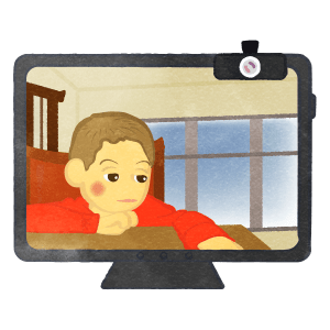 Boy Getting Bored During Remote Learning G