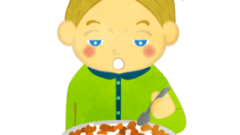 boy just woke up and eating cereal 268