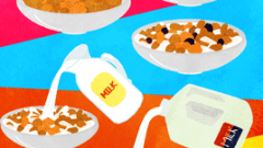 cereals with milk 268