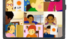 distance learning nine people 268