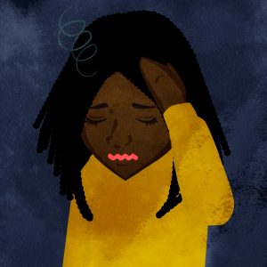 Lady Not Feeling Well B