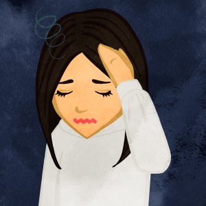 Lady Not Feeling Well C