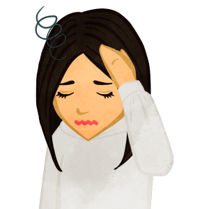 Lady Not Feeling Well C