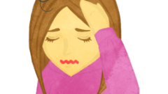 lady not feeling well g 268