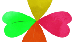 nature colorful four leaf clover leaf only 268