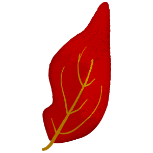 Nature Red Tree Leaf