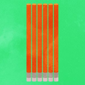 Stationary Six Brand New Pencils