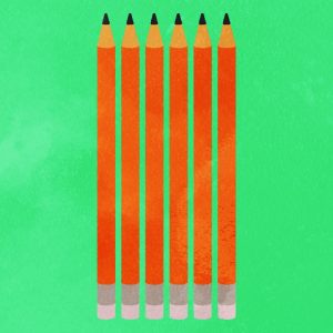 Stationary Six Pencils