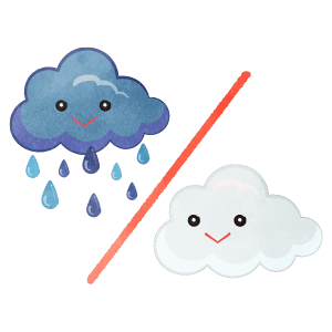 Weather Forecasts (Sunny/Cloudy/Rainy) 13 Weather Rainy And Then Cloudy