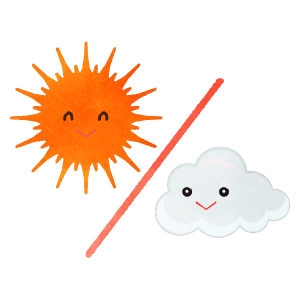 Weather Forecasts (Sunny/Cloudy/Rainy) 12 Weather Sunny And Then Cloudy Later