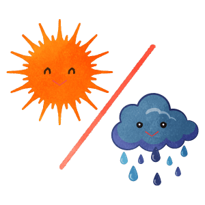 Weather Forecasts (Sunny/Cloudy/Rainy) 10 Weather Sunny With Possible Showers