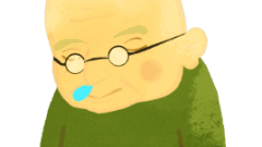 dozing grandpa 268