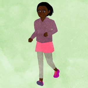 Running Girl B