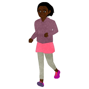 Running Girl B