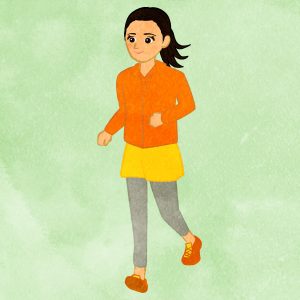 Running Girl C