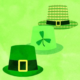 St Patrick Days Hats 