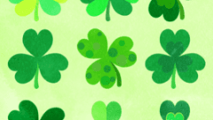 st patricks day three leaf clover 268