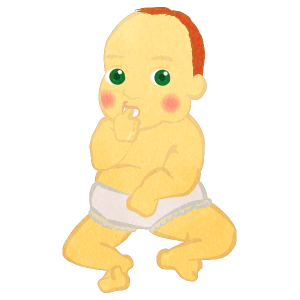 Thumb Sucking Baby Full Body E