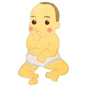 Thumb Sucking Baby Full Body G