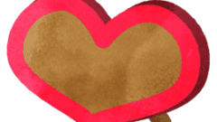 valentines pink heart shaped picture frame 268