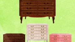 furniture antique chest drawers 268