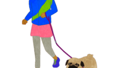 lady running with pug h 268