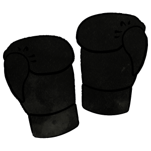 Black Boxing Glove