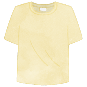 Cream Yellow T Shirt
