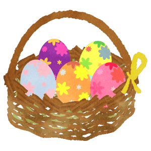 Set Of Colorful Flower Painted Easter Egg 11 Flower Painted Easter Egg In A Nest