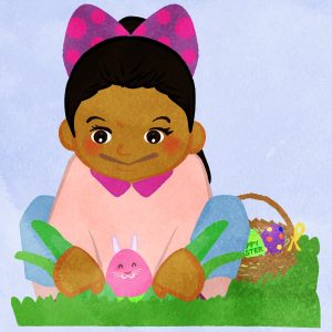 Girl Finds Bunny Shaped Easter Egg 20 Girl Finds Bunny Shaped Easter Egg F