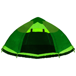 Green Outdoor Camping Tent