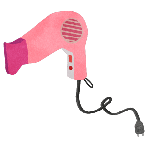 Pink Color Hair Dryer