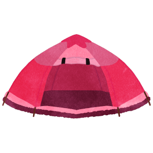 Pink Outdoor Camping Tent