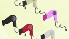 set of hair dryers 268