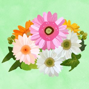 Flower Gerberas Bouquet